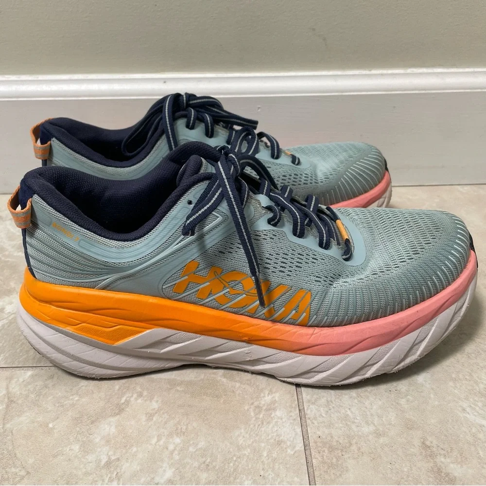 HOKA One One Bondi 7 Athletic Running Shoes